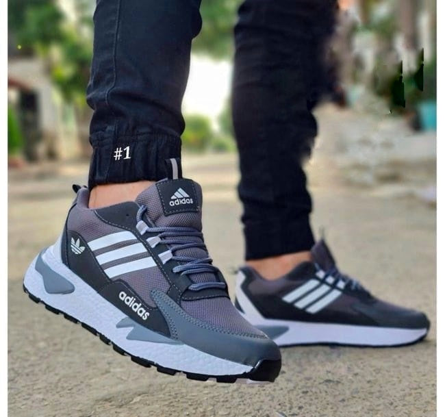 Zapatillas de tenis grises para hombre