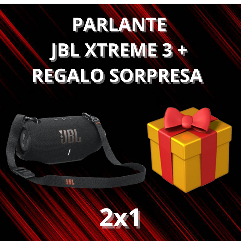 JBL Xtreme 3 + Regalo Sorpresa – ¡Sonido Premium y Potencia al Máximo